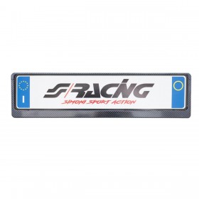 Simoni Racing Πλαίσιο Πινακίδας Αυτοκινήτου Πλαστικό Μαύρο CarbonΚωδικός: PTX/CL  Simoni Racing Πλαίσιο Πινακίδας Αυτοκινήτου Πλαστικό Μαύρο CarbonΚωδικός: PTX/CL