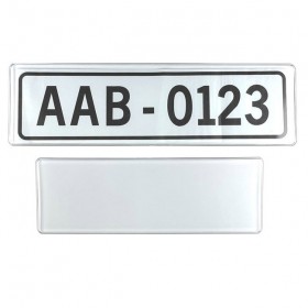 Προστατευτικό Τζάμι Πινακίδας Αυτοκινήτου 42x12.5cm / 33x10.5cm Πίσω Πλαστικό ΔιάφανοΚωδικός: 20366  Προστατευτικό Τζάμι Πινακίδας Αυτοκινήτου 42x12.5cm / 33x10.5cm Πίσω Πλαστικό ΔιάφανοΚωδικός: 20366