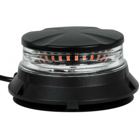 GloboStar Pro Series Φάρος Σήμανσης Οχήματος Πυροσβεστικής για Αυτοκίνητα &amp Φορτηγά 6 Προγραμμάτων Φωτισμού LED 10-30V - Κόκκ