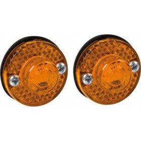 Lampa Φώτα Όγκου LED 24V 3cm 2τμχ - Πορτοκαλί Lampa Φώτα Όγκου LED 24V 3cm 2τμχ - Πορτοκαλί