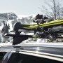 Menabo Βάση Οροφής Σκι Αλουμινίου για 4 Ζευγάρια Σκι - 2 Snowboard