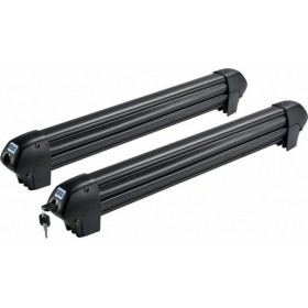 Cruz Μπάρα Σκι 940-223 Μαύρη για 6 Ζευγάρια Σκι - 4 Snowboard