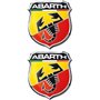 Americat Αυτοκόλλητα Σήματα Αυτοκινήτου Abarth 5 x 5.5cm 2τμχΚωδικός: ΑBARTH/5 