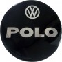 Race Axion Αυτοκόλλητο Σήμα Χρωμίου VW Polo 3D/5D 13.8cm για Τάπα Βενζίνης Αυτοκινήτου