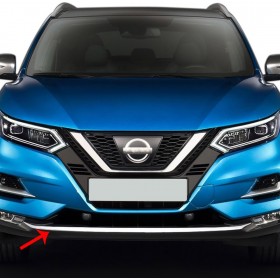 S-dizayn Trim Μαρκε Προφυλακτήρα Μεταλλικό για Nissan Qashqai 2017Κωδικός: 6614190/SD  S-dizayn Trim Μαρκε Προφυλακτήρα Μεταλλικό για Nissan Qashqai 2017Κωδικός: 6614190/SD