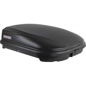 Menabo Μπαγκαζιέρα Αυτοκινήτου Quasar 320 Dark Μαύρο Ματ/Carbonite 320lt AM-12350/MB