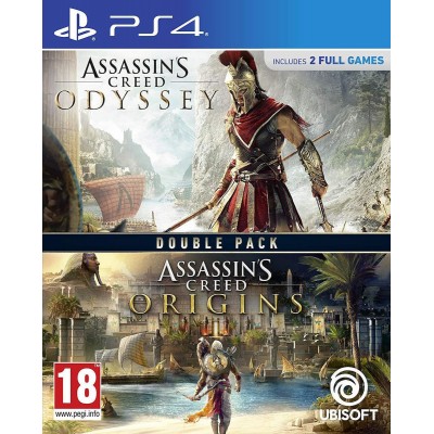 Assassin's Creed Origins / Assassin's Creed Odyssey Double Pack PS4 Game