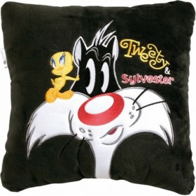 Lampa Tweety & Sylvester Μαξιλαράκι Αυτοκινήτου Μαύρο Lampa Tweety & Sylvester Μαξιλαράκι Αυτοκινήτου Μαύρο