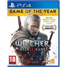 The Witcher 3 Wild Hunt Game of The Year Edition PS4 Game