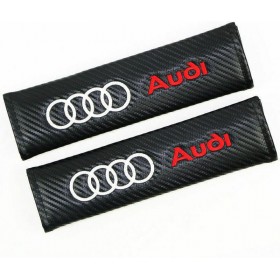 Μαξιλαράκια Ζώνης Αυτοκινήτου Carbon Audi Κόκκινα 2τμχΚωδικός: Z90572 