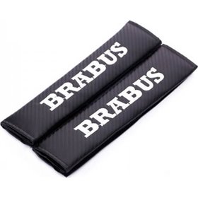 Μαξιλαράκια Ζώνης Carbon Brabus σετ 2 τεμαχίων