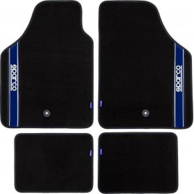 Sparco Σετ Πατάκια 4τμχ Μοκέτα Type BΚωδικός: 03763BBS  Sparco Σετ Πατάκια 4τμχ Μοκέτα Type BΚωδικός: 03763BBS