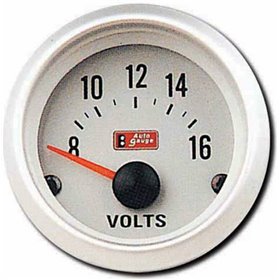 Auto Gauge Βολτόμετρο Αυτοκινήτου ΛευκόΚωδικός: 11682  Auto Gauge Βολτόμετρο Αυτοκινήτου ΛευκόΚωδικός: 11682