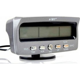 CNC Ψηφιακό Βολτόμετρο / Θερμόμετρο / Ρολόι ΑυτοκινήτουΚωδικός: VST-7045V 