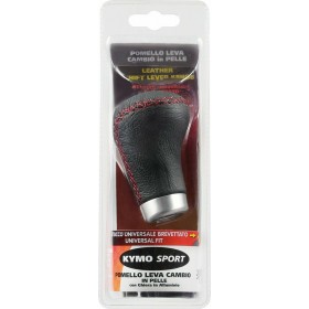 Lampa Kymo Πόμολο Ταχυτήτων Μαύρο με Κόκκινες Ραφές (Συμβατό και με FIAT/OPEL)Κωδικός: 00249  Lampa Kymo Πόμολο Ταχυτήτων Μαύρο με Κόκκινες Ραφές (Συμβατό και με FIAT/OPEL)Κωδικός: 00249