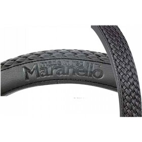 Ototop Κάλυμμα Τιμονιού Αυτοκινήτου Maranello με Διάμετρο 37-43εκ. Συνθετικό ΜαύροΚωδικός: 90021/OTO 