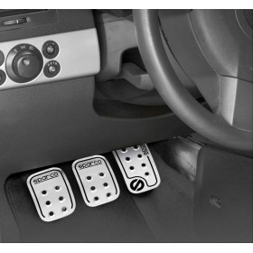 Sparco Racing Σετ Πεταλιέρες Αυτοκινήτου Universal Αλουμινίου Ασημί 3τμχΚωδικός: OPC04060000  Sparco Racing Σετ Πεταλιέρες Αυτοκινήτου Universal Αλουμινίου Ασημί 3τμχΚωδικός: OPC04060000