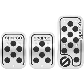 Sparco Urban Σετ Πεταλιέρες Αντιολισθητικές Αυτοκινήτου Universal Αλουμινίου Ασημί 3τμχΚωδικός: SPC0406BK  Sparco Urban Σετ Πεταλιέρες Αντιολισθητικές Αυτοκινήτου Universal Αλουμινίου Ασημί 3τμχΚωδικός: SPC0406BK