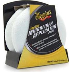 Meguiar's Microfiber Applicator Pads Σφουγγάρια Γυαλίσματος Αυτοκινήτου 2τμχΚωδικός: X3080  Meguiar's Microfiber Applicator Pads Σφουγγάρια Γυαλίσματος Αυτοκινήτου 2τμχΚωδικός: X3080