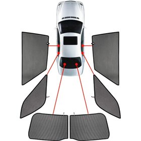 CarShades Fiat Panda 5D 2012&gt 6τμχΚωδικός: PVC.FIA-PAND-5-B 