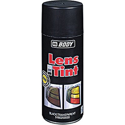 HB Body Lens Tint Σπρέι Βαφής για Αμάξωμα Αυτοκινήτου Μαύρο 400ml