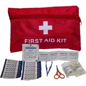 Σετ Εκτάκτου Ανάγκης Αυτοκινήτου Πυροσβεστήρας Φαρμακείο Γιλέκο &amp Τρίγωνο