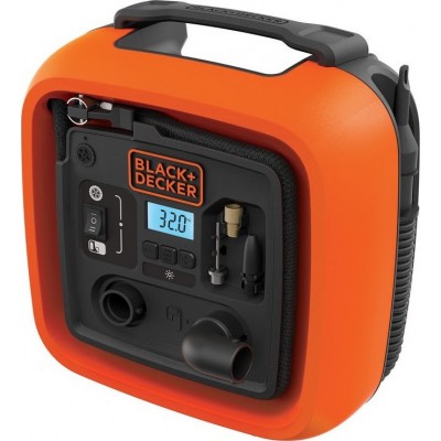 Black &amp Decker Τρόμπα Αυτοκινήτου ASI400 160PSI με Καλώδιο Αναπτήρα 12V