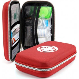 Φαρμακείο Αυτοκινήτου Τσαντάκι με εξοπλισμό κατάλληλο για πρώτες βοήθειεςΚωδικός: KIT-300 