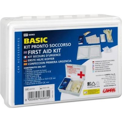 Lampa Φαρμακείο Αυτοκινήτου Κουτί Basic με εξοπλισμό κατάλληλο για πρώτες βοήθειεςΚωδικός: L6696.5 