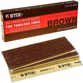 Stix Ανταλλακτικά Κορδόνια Επισκευής Ελαστικών Λεπτά Καφέ 4mm 50τμχΚωδικός: 07-03-5800  Stix Ανταλλακτικά Κορδόνια Επισκευής Ελαστικών Λεπτά Καφέ 4mm 50τμχΚωδικός: 07-03-5800