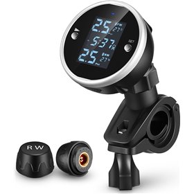Zeepin C150 Motorcycle Tire Pressure Monitoring System Ψηφιακό Σύστημα Ελέγχου Πίεσης ΕλαστικώνΚωδικός: T0429131903810025  Zeepin C150 Motorcycle Tire Pressure Monitoring System Ψηφιακό Σύστημα Ελέγχου Πίεσης ΕλαστικώνΚωδικός: T0429131903810025