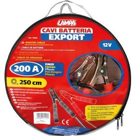 Lampa Καλώδια Εκκίνησης Μπαταρίας Αυτοκινήτου 200A 2.5mΚωδικός: 70122  Lampa Καλώδια Εκκίνησης Μπαταρίας Αυτοκινήτου 200A 2.5mΚωδικός: 70122
