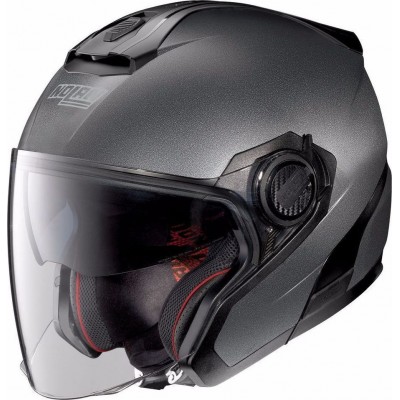 Nolan N40-5 Special N-Com 9 Black Graphite Κράνος Μηχανής Jet 1250gr με Sunvisor