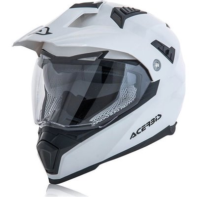 Acerbis Flip FS-606 White Κράνος Μηχανής On-Off 1560gr με Sunvisor