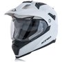 Acerbis Flip FS-606 White Κράνος Μηχανής On-Off 1560gr με Sunvisor