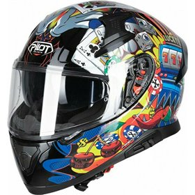 Pilot Snake Lucky Gloss Κράνος Μηχανής Full Face 1500gr με Sunvisor Pilot Snake Lucky Gloss Κράνος Μηχανής Full Face 1500gr με Sunvisor