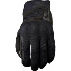 Five Ανδρικά Γάντια Μηχανής Συνθετικά Καλοκαιρινά Μαύρα Five Ανδρικά Γάντια Μηχανής Συνθετικά Καλοκαιρινά Μαύρα