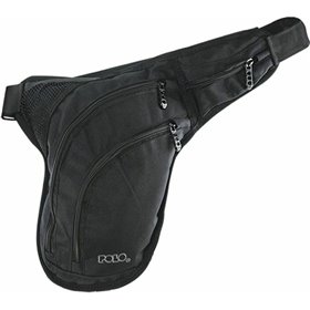 Polo Τσαντάκι Μηρού Αναβάτη Pitt ΜαύροΚωδικός: 90810202  Polo Τσαντάκι Μηρού Αναβάτη Pitt ΜαύροΚωδικός: 90810202