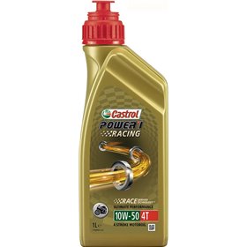 Castrol Power 1 Racing 4T Συνθετικό Λάδι Μοτοσυκλέτας για Τετράχρονους Κινητήρες 10W-50 1lt