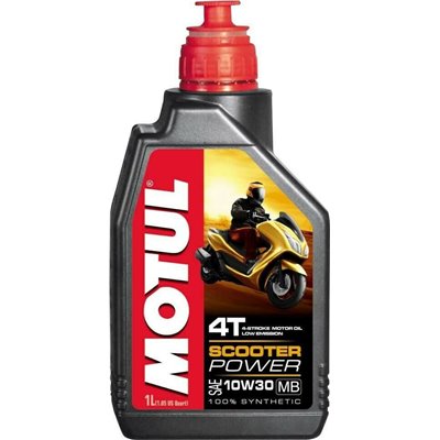 Motul Scooter Power 4T Συνθετικό Λάδι Μοτοσυκλέτας για Τετράχρονους Κινητήρες 10W-30 1lt