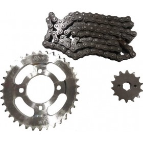 MHQ Σετ Γρανάζια Αλυσίδα (14-36-428) για Honda Astrea Grand 100Κωδικός: 11205162  MHQ Σετ Γρανάζια Αλυσίδα (14-36-428) για Honda Astrea Grand 100Κωδικός: 11205162