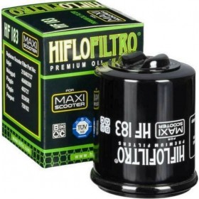 Hiflofiltro HF183 Φίλτρο Λαδιού Μοτοσυκλέτας για Piaggio Beverly 125 '01-'1/Beverly 250 '06-'09/Beverly 300 '09-'14 Sportcity 12 Hiflofiltro HF183 Φίλτρο Λαδιού Μοτοσυκλέτας για Piaggio Beverly 125 '01-'1/Beverly 250 '06-'09/Beverly 300 '09-'14 Sportcity 12