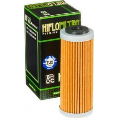 Hiflofiltro HF652 Φίλτρο Λαδιού Μοτοσυκλέτας