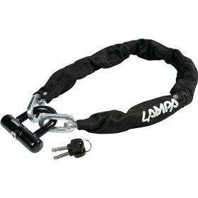 Lampa Αντικλεπτική Αλυσίδα Μοτοσυκλέτας με Κλειδαριά ΜαύρoΚωδικός: 90672  Lampa Αντικλεπτική Αλυσίδα Μοτοσυκλέτας με Κλειδαριά ΜαύρoΚωδικός: 90672