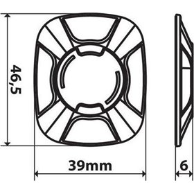 Lampa Εξάρτημα Βάσης Κινητού Μοτοσυκλέτας Opti UniversalΚωδικός: 90426  Lampa Εξάρτημα Βάσης Κινητού Μοτοσυκλέτας Opti UniversalΚωδικός: 90426