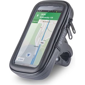 Forever Βάση Κινητού με Θήκη για Τιμόνι Μοτοσυκλέτας έως 5.7"Κωδικός: BH-100XL 