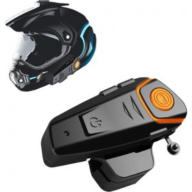 Ενδοεπικοινωνία Μονή για Κράνος Μηχανής με Bluetooth