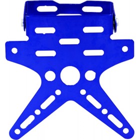 OEM Βάση πινακίδας μοτοσυκλέτας Universal blue