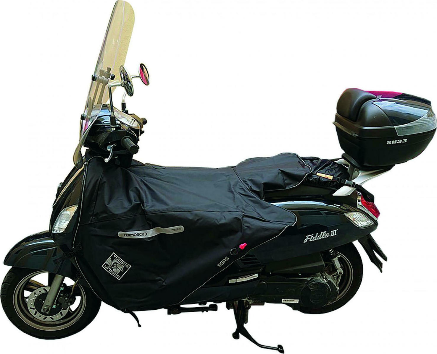 Tucano Urbano Termoscud Αδιάβροχη Κουβέρτα Ποδιών Μηχανής για Sym Fiddle 50/125/150Κωδικός: R205 