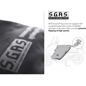 Tucano Urbano Termoscud Αδιάβροχη Κουβέρτα Ποδιών Μηχανής για Sym Maxsym 400Κωδικός: R088 